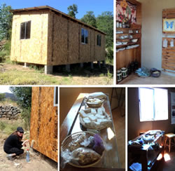 Construcción del Taller para la fabricación de productos “Aromas de Colliguay"